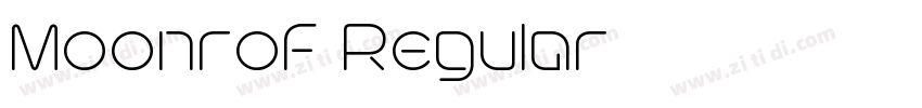 Moonrof Regular字体转换